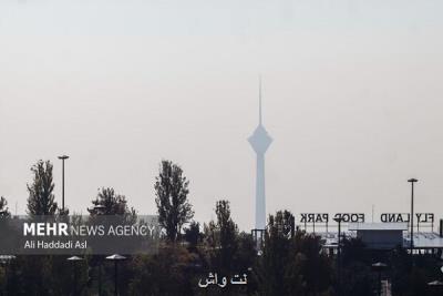 هوای تهران در آخرین پنجشنبه سال قابل قبول است