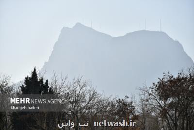 هوای اصفهان در ساعات پایانی سال ۱۴۰۰ آلوده است