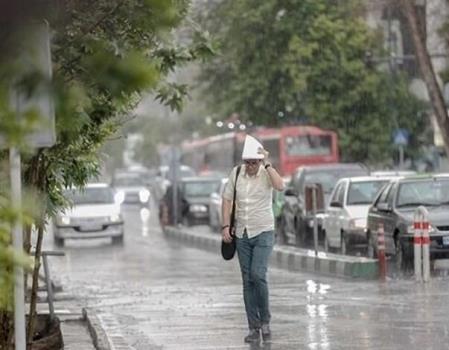 رگبار و رعدوبرق در 8 استان