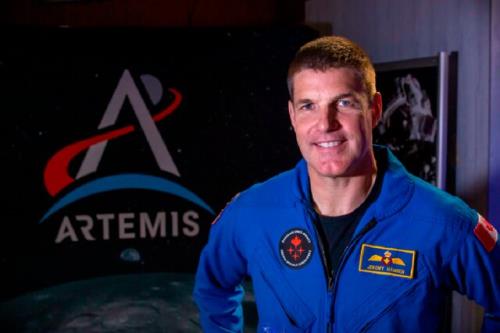 فضانورد آرتمیس ۲ در نخستین سفر فضایی خود به ماه می رود