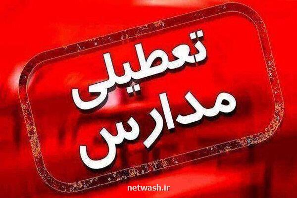 مدارس برخی شهرهای خوزستان تعطیل شد