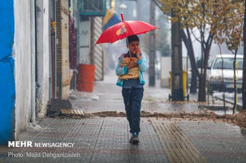 پیشبینی بارش باران برای 17 استان در روز طبیعت
