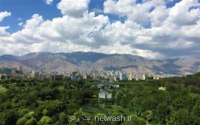 ثبت 31 روز كیفیت هوای سالم در تهران