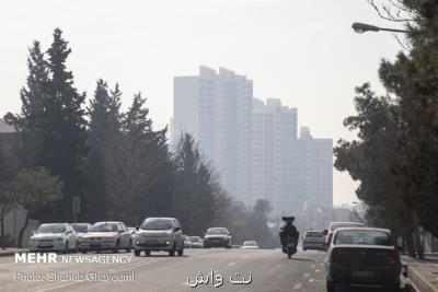 هوای تهران برای گروه های حساس ناسالم می باشد