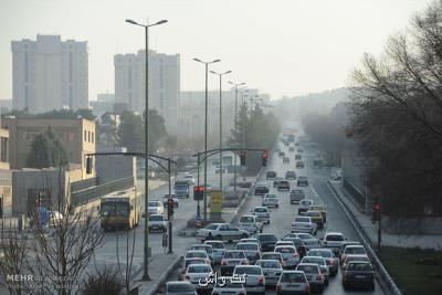 شاخص هوای اصفهان همچنان بر مدار نارنجی آلودگی