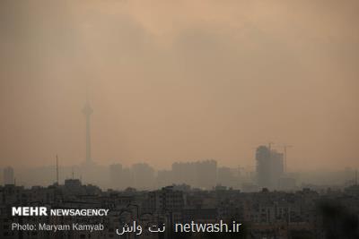 آلاینده دی اکسید گوگرد ۲ روز هوای تهران را آلوده کرد