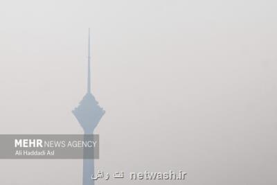 ادامه آلودگی هوای پایتخت