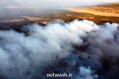 دود عراقی آسمان خوزستان را فرا گرفت