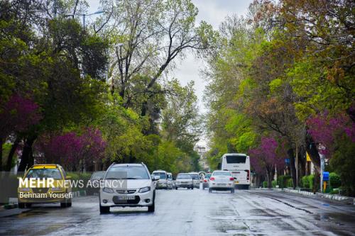 بارش پراکنده باران در بعضی از نقاط کشور
