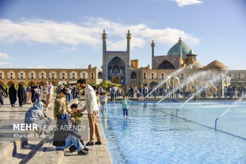هوای سالم اصفهان در نهمین روز بهار