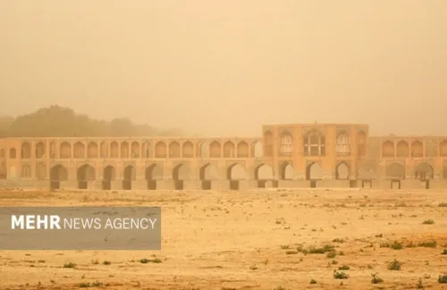 بستر زاینده رود کانون فرسایش بادی غلظت کادمیوم خیلی بالاست