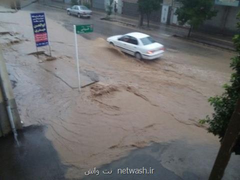 سیلاب و بارندگی در شمال غرب، هوای تهران صاف است