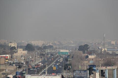 هوای باقرشهر در آستانه وضعیت بنفش، شاخص آلودگی به ۱۹۶ رسید