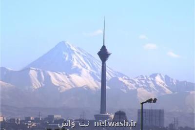 شاخص كیفیت هوای تهران به عدد ۱۰۰ رسید