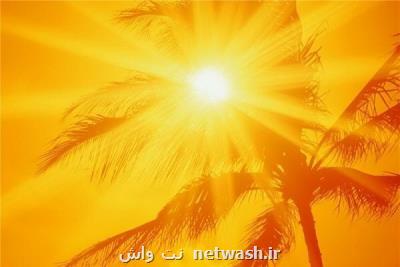 افزایش ۴ تا ۶ درجه ای دما در نوار شمالی كشور
