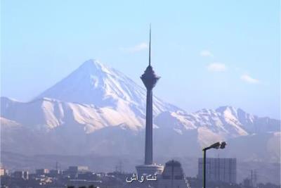 هوای تهران برای چهارمین روز پی در پی سالم می باشد