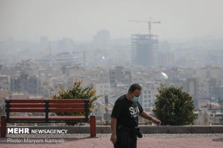 شاخص كیفی هوای تهران به شرایط ناسالم برای گروههای حساس رسید