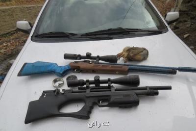 ۳ شكارچی كبك در مناطق حیات وحش دامغان دستگیر شدند